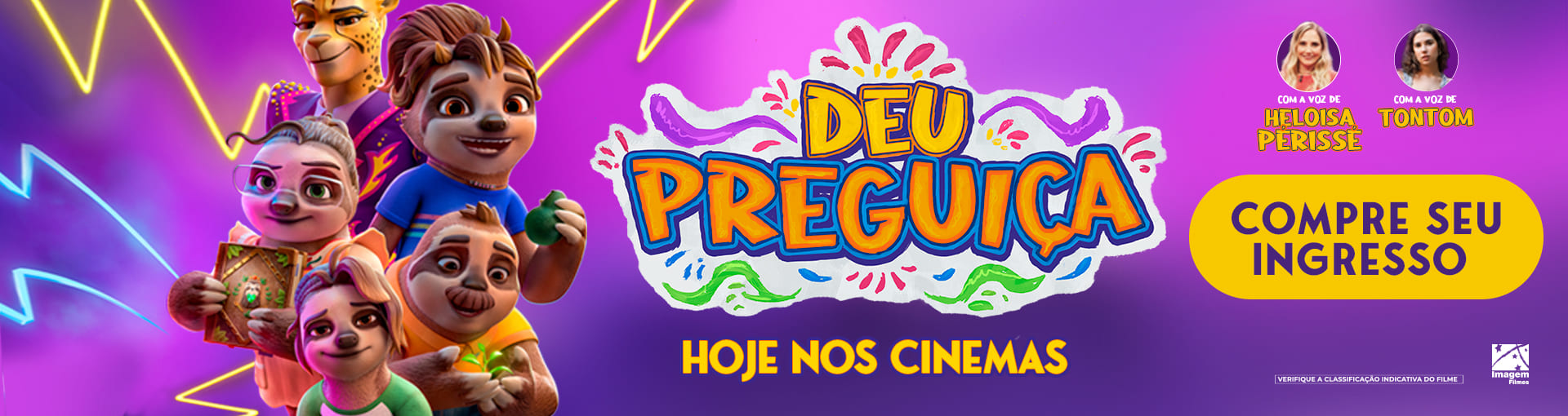 Banner Deu PreguiÃ§a!