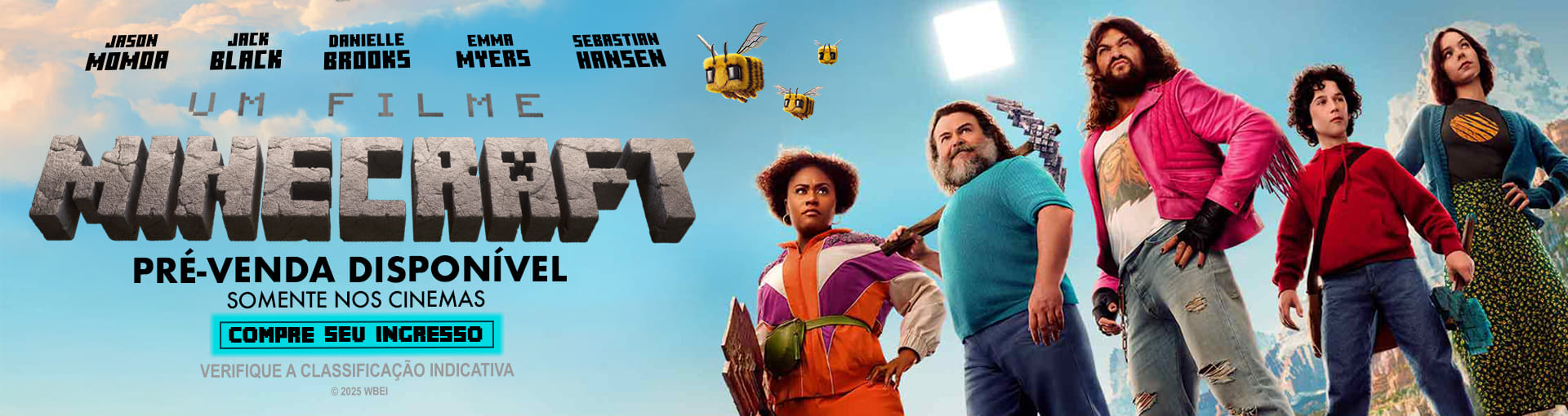 Banner Um Filme Minecraft